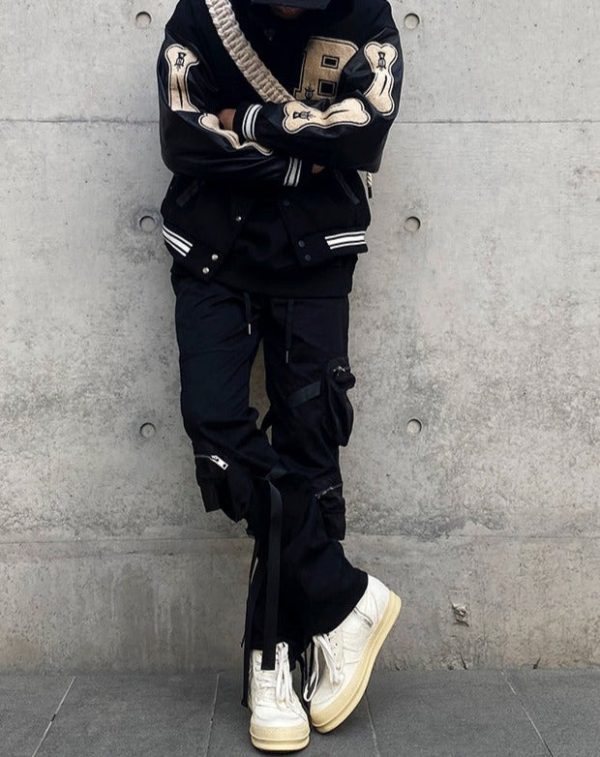 1620193867830 Three-Dimensional Cut Straight Overalls With Straps And Floating Rope