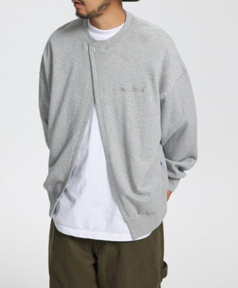 Men's Fashion Deconstruction Bandage Dress Style Sweater