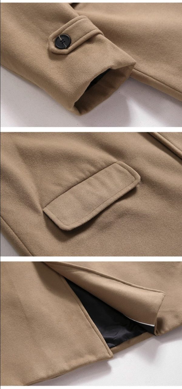 Woolen Coat Men's Long Autumn And Winter